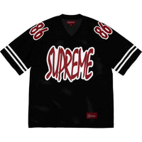 Supreme Reflective Football Jersey Black