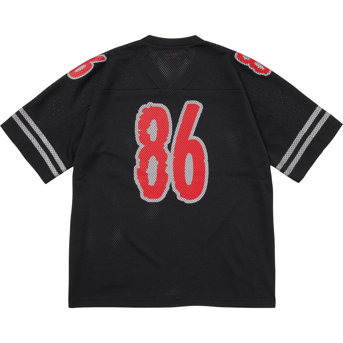Supreme Reflective Football Jersey Black