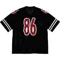 Supreme Reflective Football Jersey Black