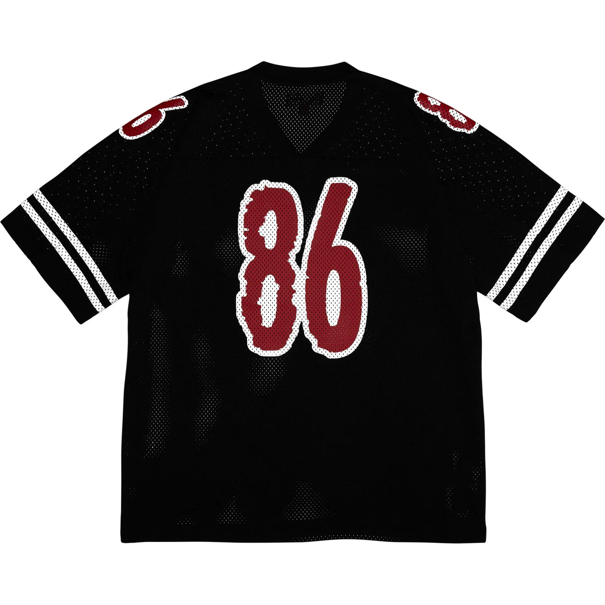 Supreme Reflective Football Jersey Black
