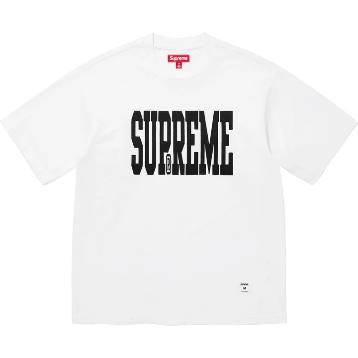 Supreme Stretch Appliqué Tee White