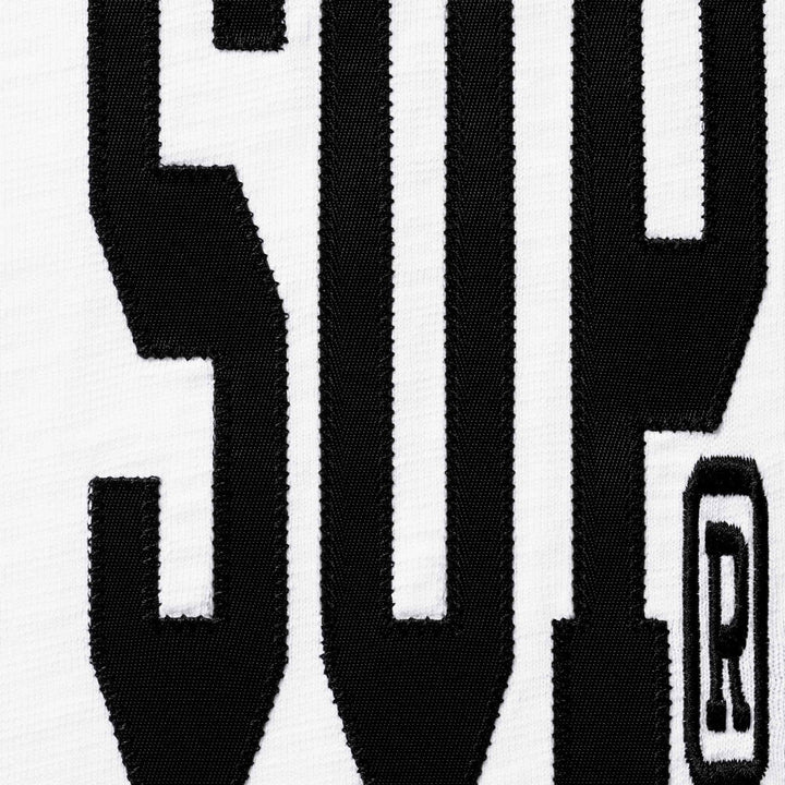 Supreme Stretch Appliqué Tee White