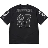 Supreme X Spitfire Football Jersey Black/White
