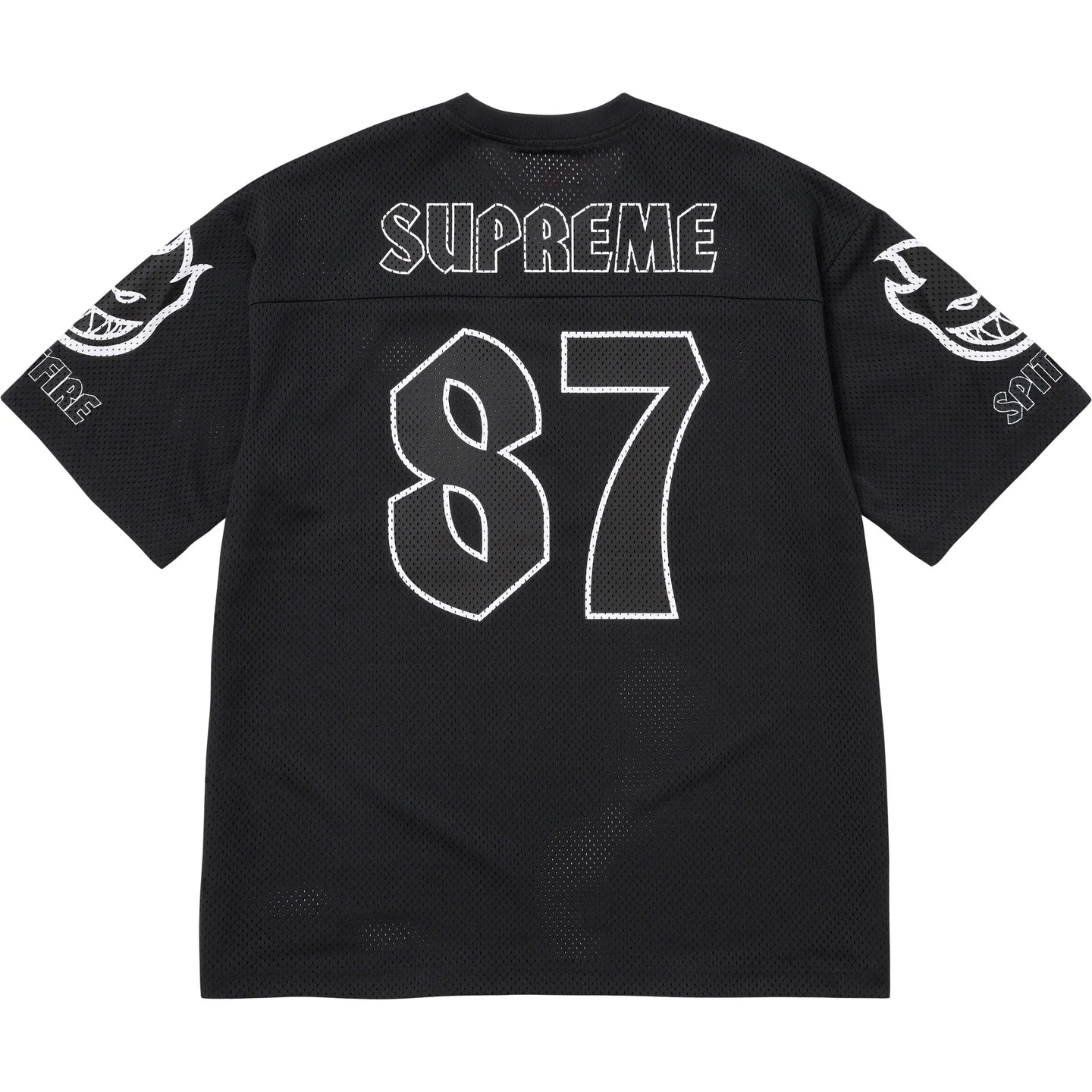 Supreme X Spitfire Football Jersey Black/White