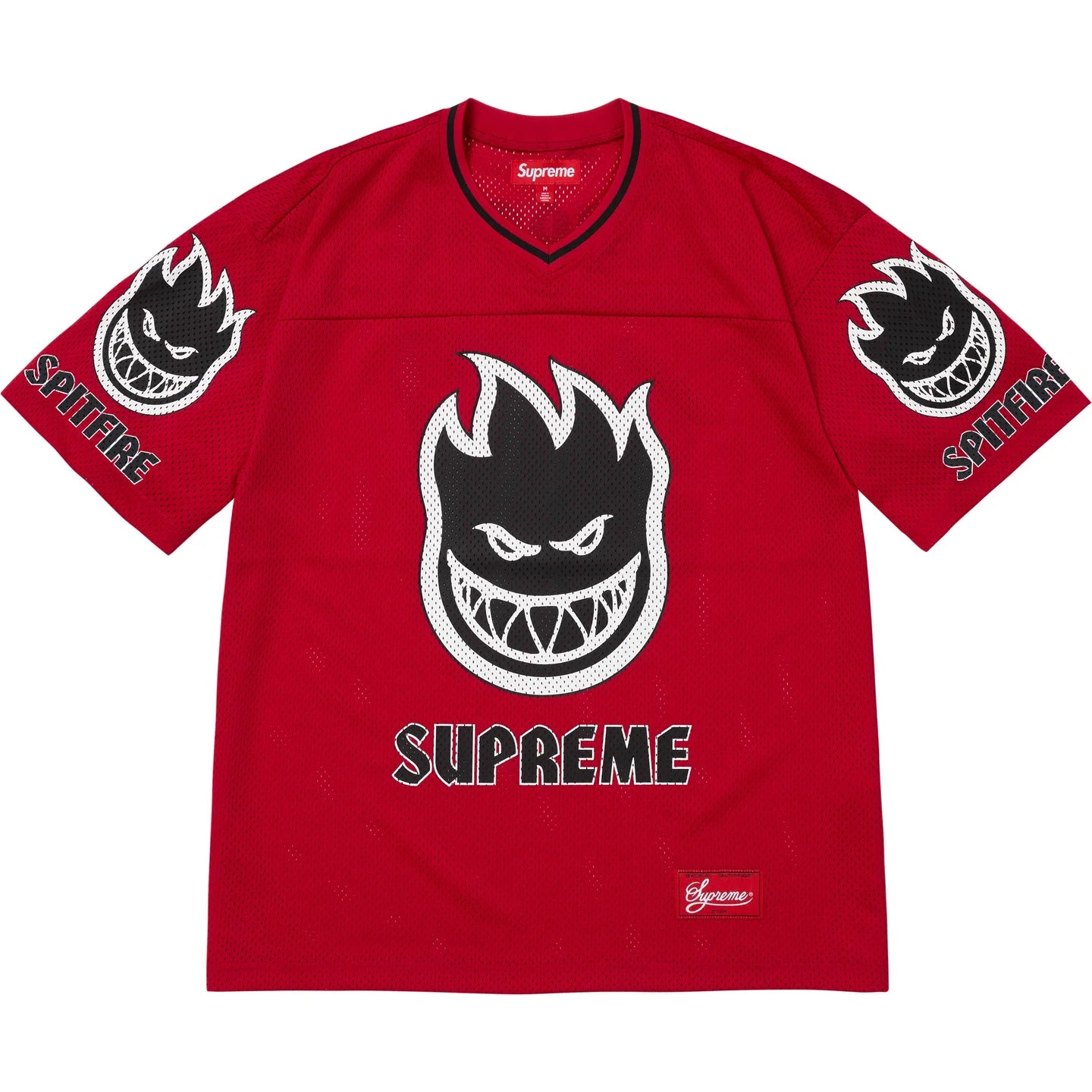 Supreme X Spitfire Football Jersey Red/Black