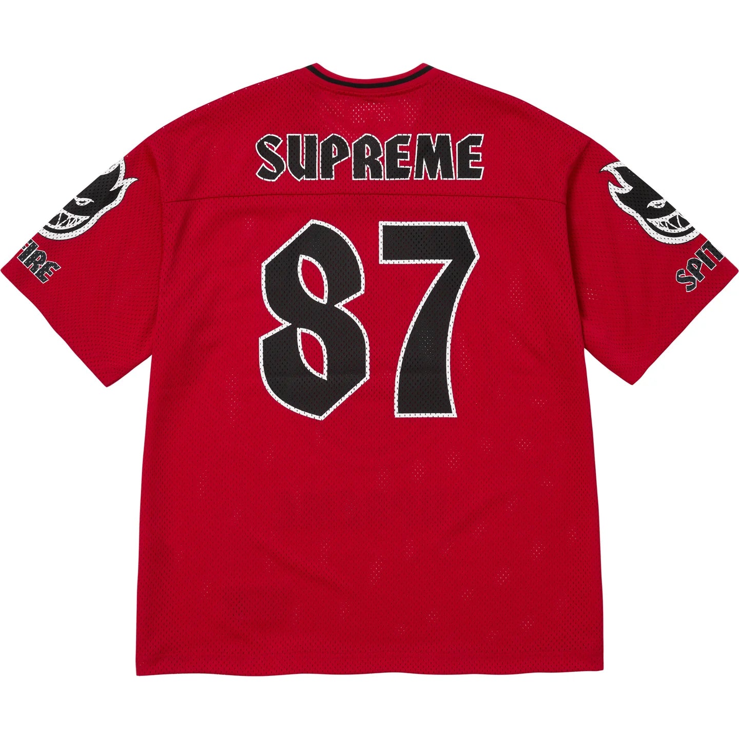 Supreme X Spitfire Football Jersey Red/Black