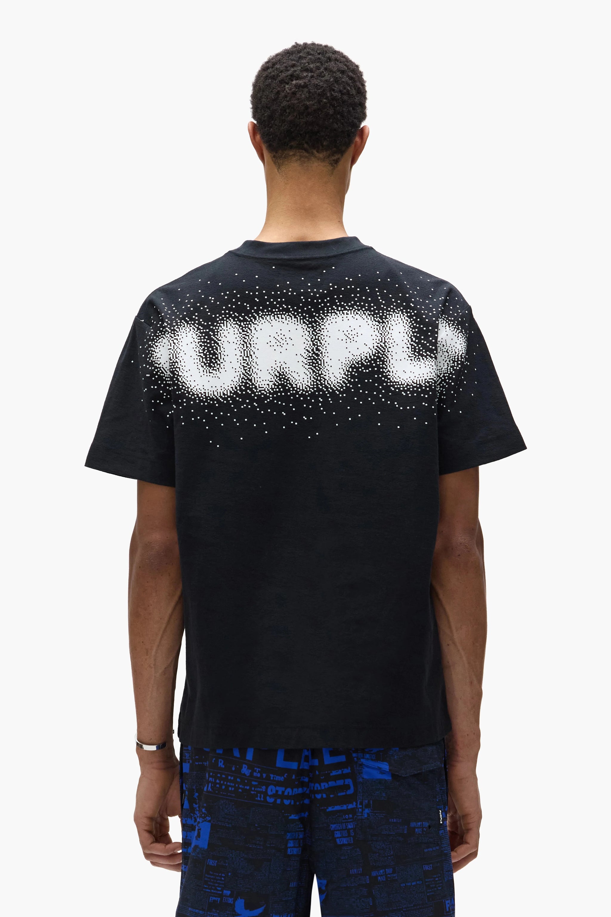 Purple Brand Men’s Pixelated Tee Black