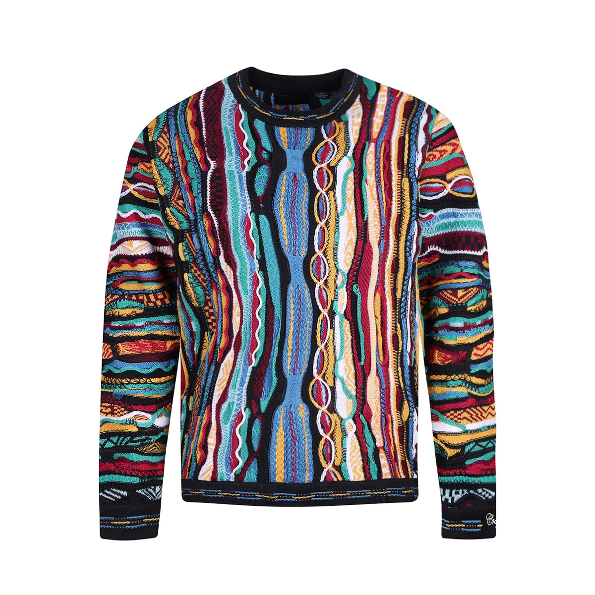 Coogi Australia Los Angeles Crewneck Sweater Multi
