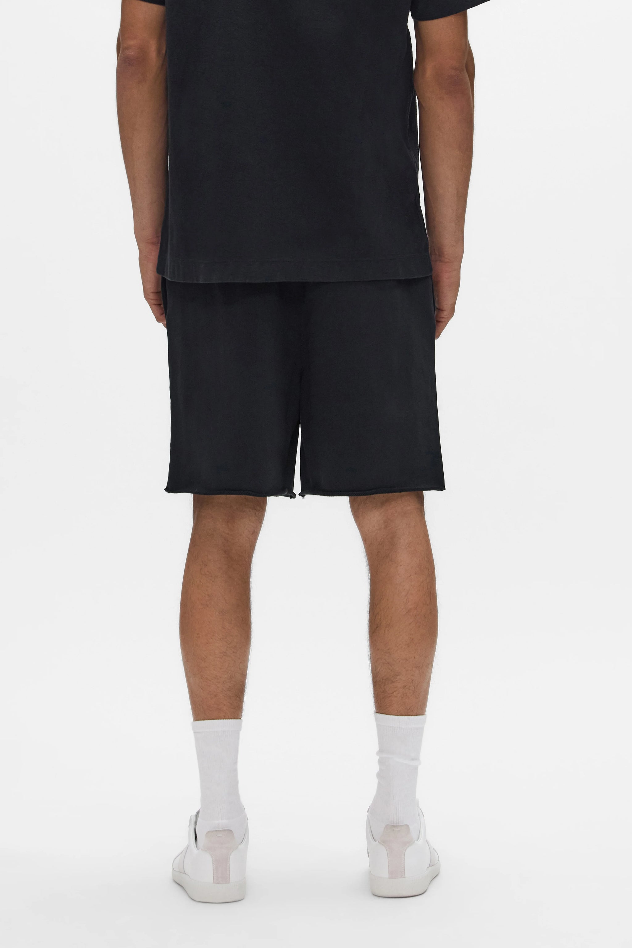 Purple Brand Crystal Shorts Black