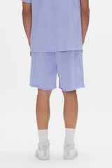 Purple Brand Painted Wordmark Shorts Purple
