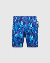 Psycho Bunny Tanner Swim Trunk Shorts Blue