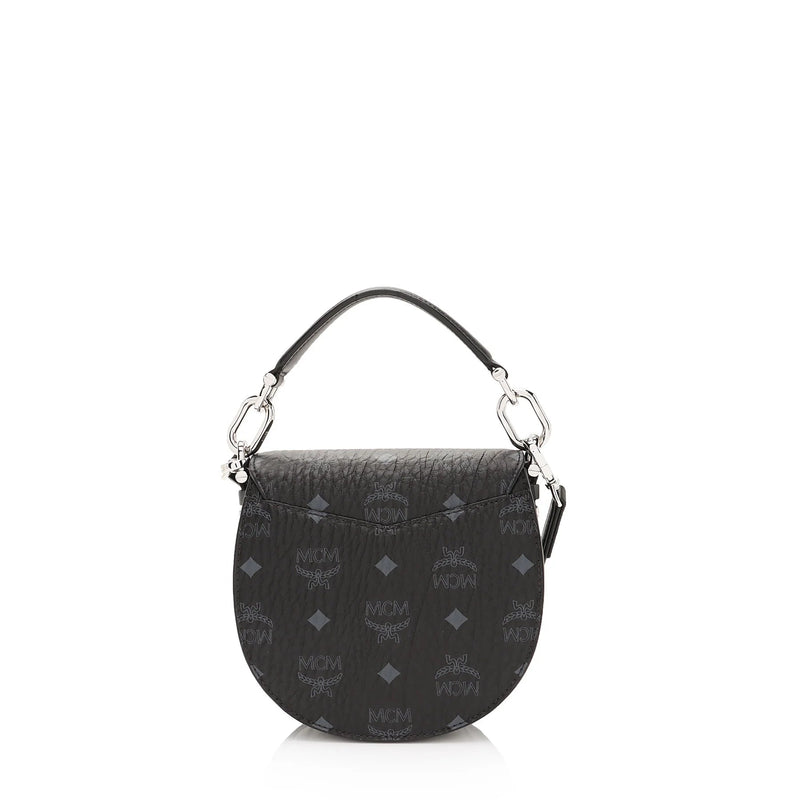 Mcm (Black Visetos Patricia Mini Shoulder Bag)
