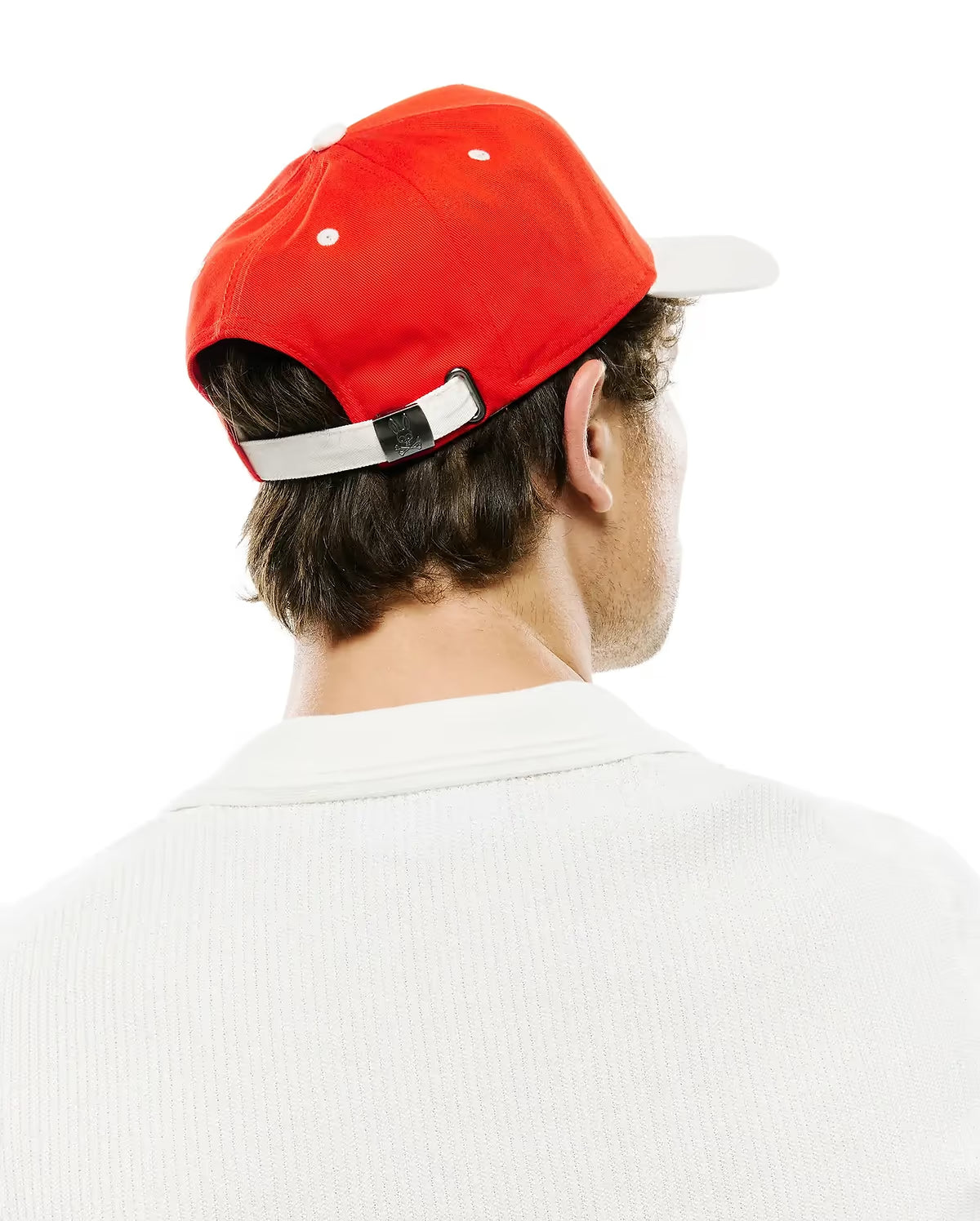 Psycho Bunny Sable A Frame Trucker Hat Fiery Red