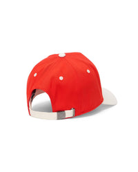 Psycho Bunny Sable A Frame Trucker Hat Fiery Red