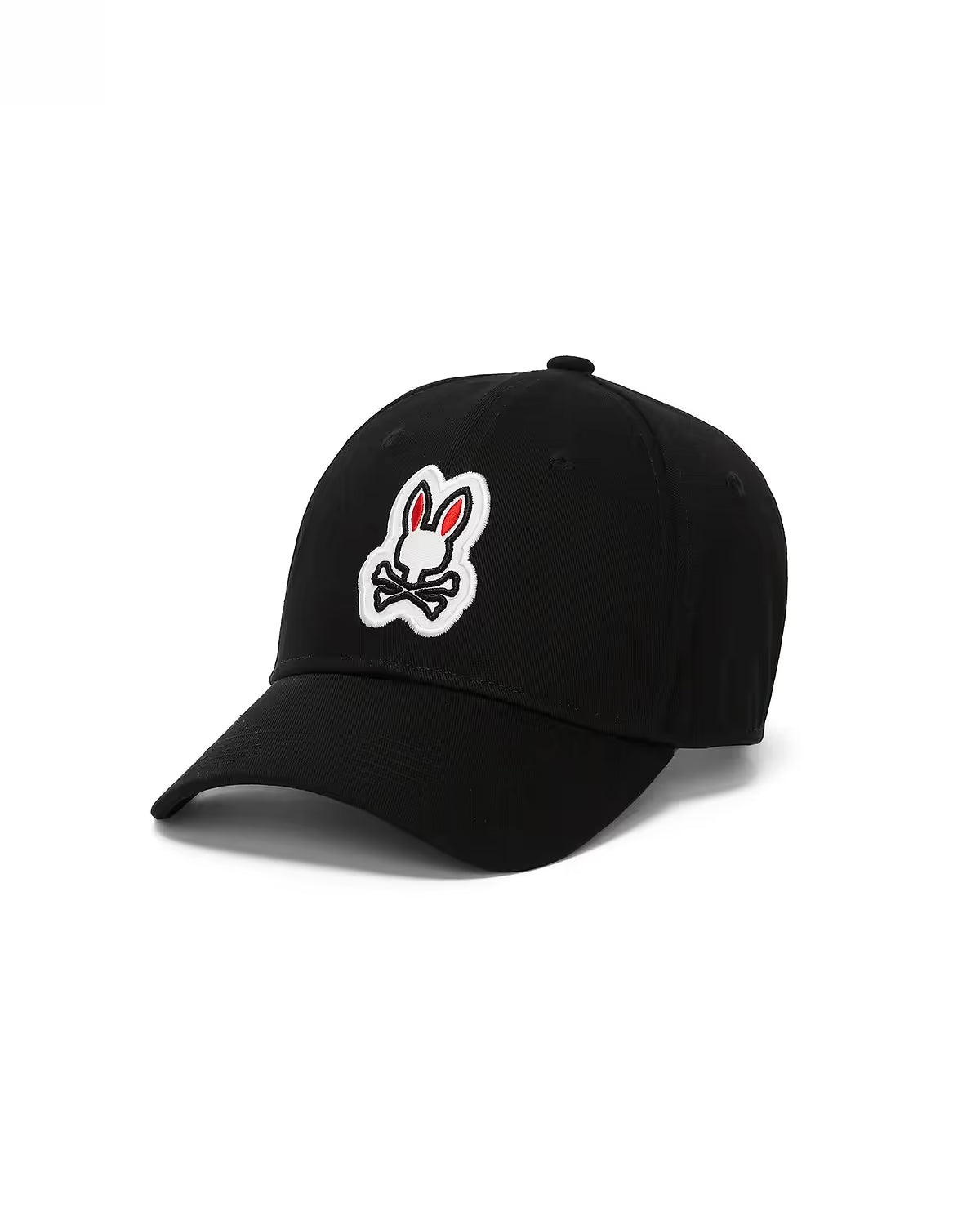 Psycho Bunny Jaydon Baseball Hat Black