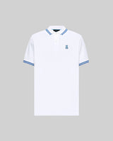 Psycho Bunny Clark Pique Polo White