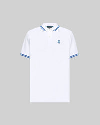 Psycho Bunny Clark Pique Polo White