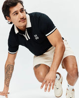 Psycho Bunny Ridley Performance Pique Polo Black