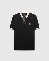 Psycho Bunny Ridley Performance Pique Polo Black