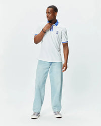 Psycho Bunny Ridley Performance Pique Polo White