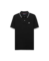 Psycho Bunny Stan Pima Piqué Polo Black