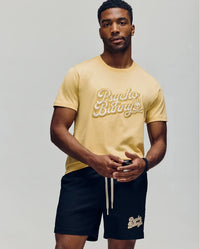 Psycho Bunny Men's Elias Graphic Tee Sahara Sun Yellow