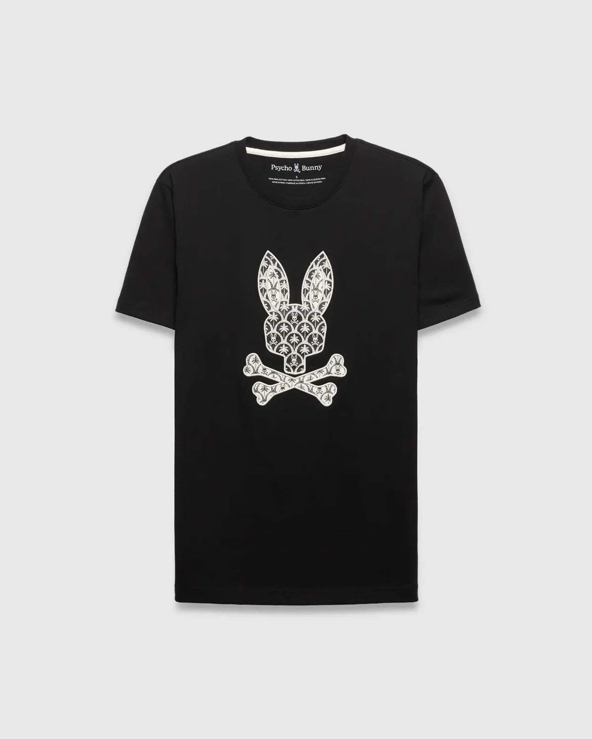 Psycho Bunny Brad Graphic Tee Black