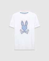 Psycho Bunny Brad Graphic Tee White