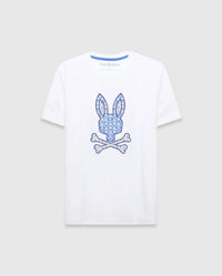 Psycho Bunny Brad Graphic Tee White