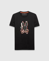 Psycho Bunny Tanner Bunny Graphic Tee Black