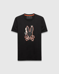 Psycho Bunny Tanner Bunny Graphic Tee Black