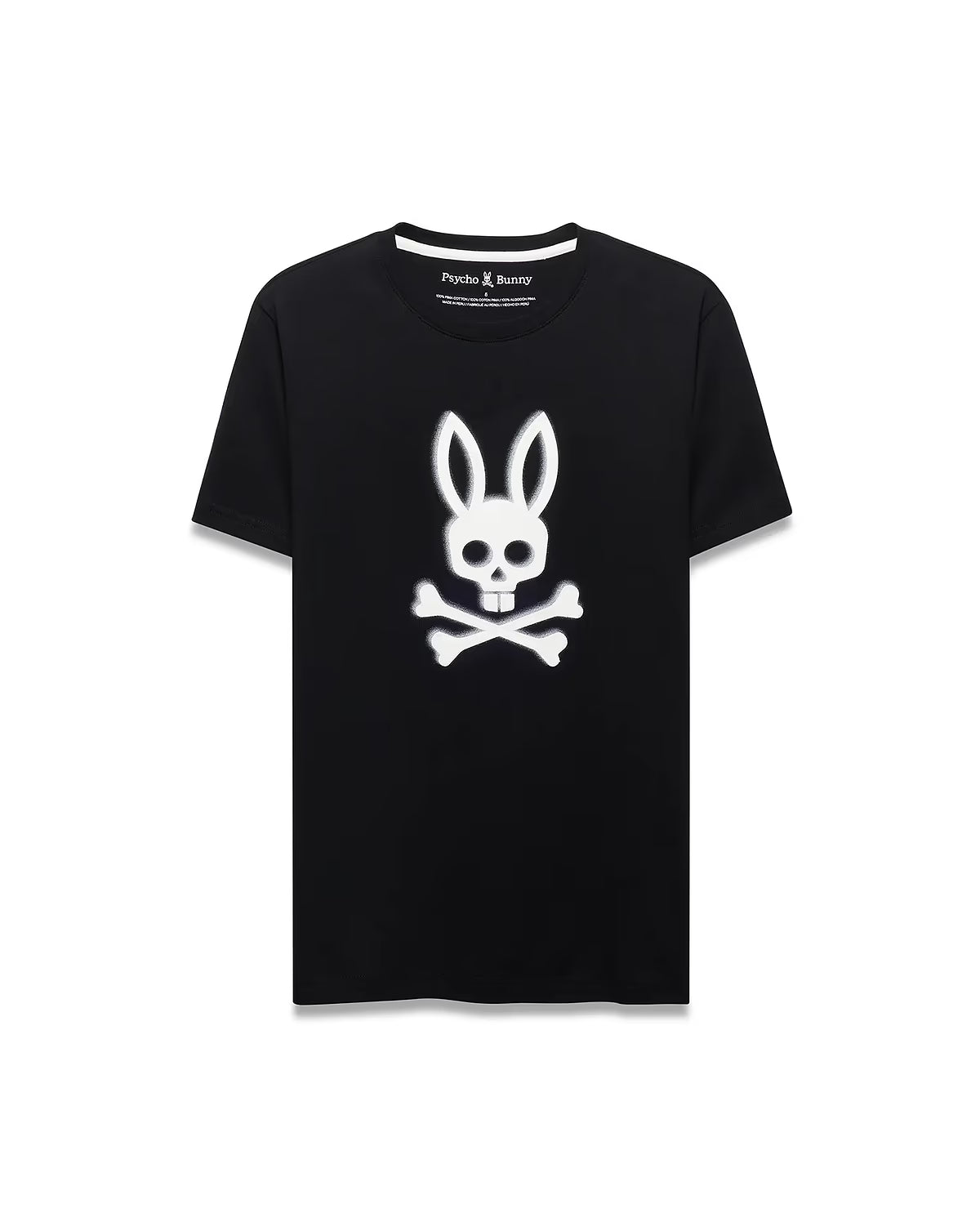 Psycho Bunny Emmanuel Graphic Tee Black