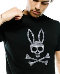 Psycho Bunny Stan Graphic Tee Black