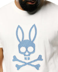 Psycho Bunny Stan Graphic Tee Cream