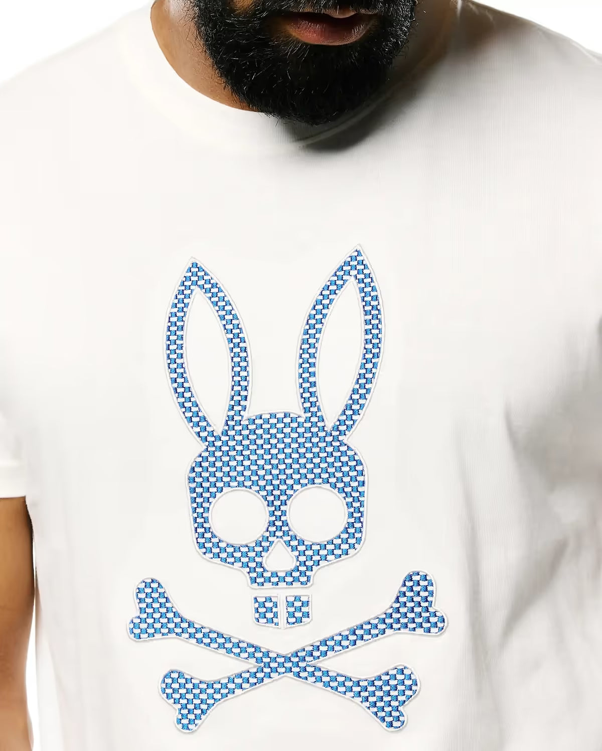 Psycho Bunny Stan Graphic Tee Cream