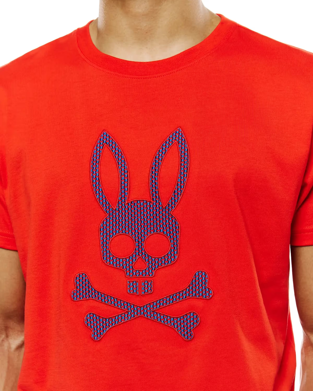 Psycho Bunny Stan Graphic Tee Fiery Red