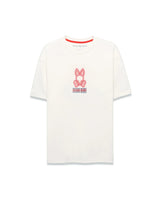 Psycho Bunny Alex Back Graphic Tee Cream