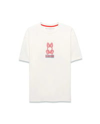 Psycho Bunny Alex Back Graphic Tee Cream