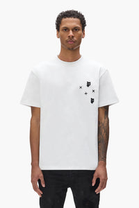 Purple Brand Star Monogram Tee White