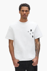 Purple Brand Star Monogram Tee White