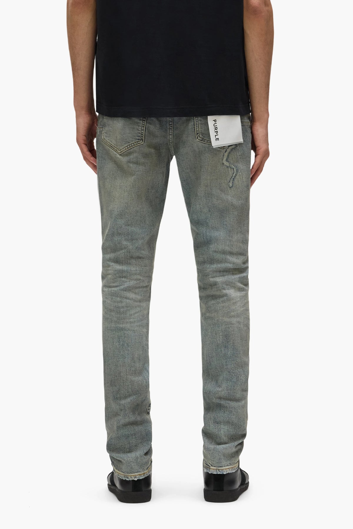 Purple Brand Light Blue Vintage Repair Jeans Lt Indigo