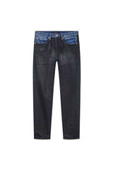 Purple brand Skinny Coated Indigo jeans Black