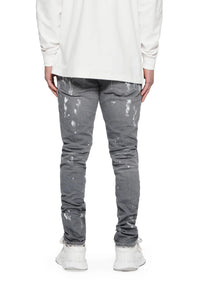 Purple Brand Dapple Grey Vintage Rip Jeans Grey /26