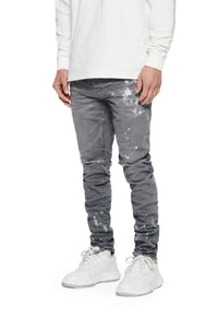Purple Brand Dapple Grey Vintage Rip Jeans Grey /26