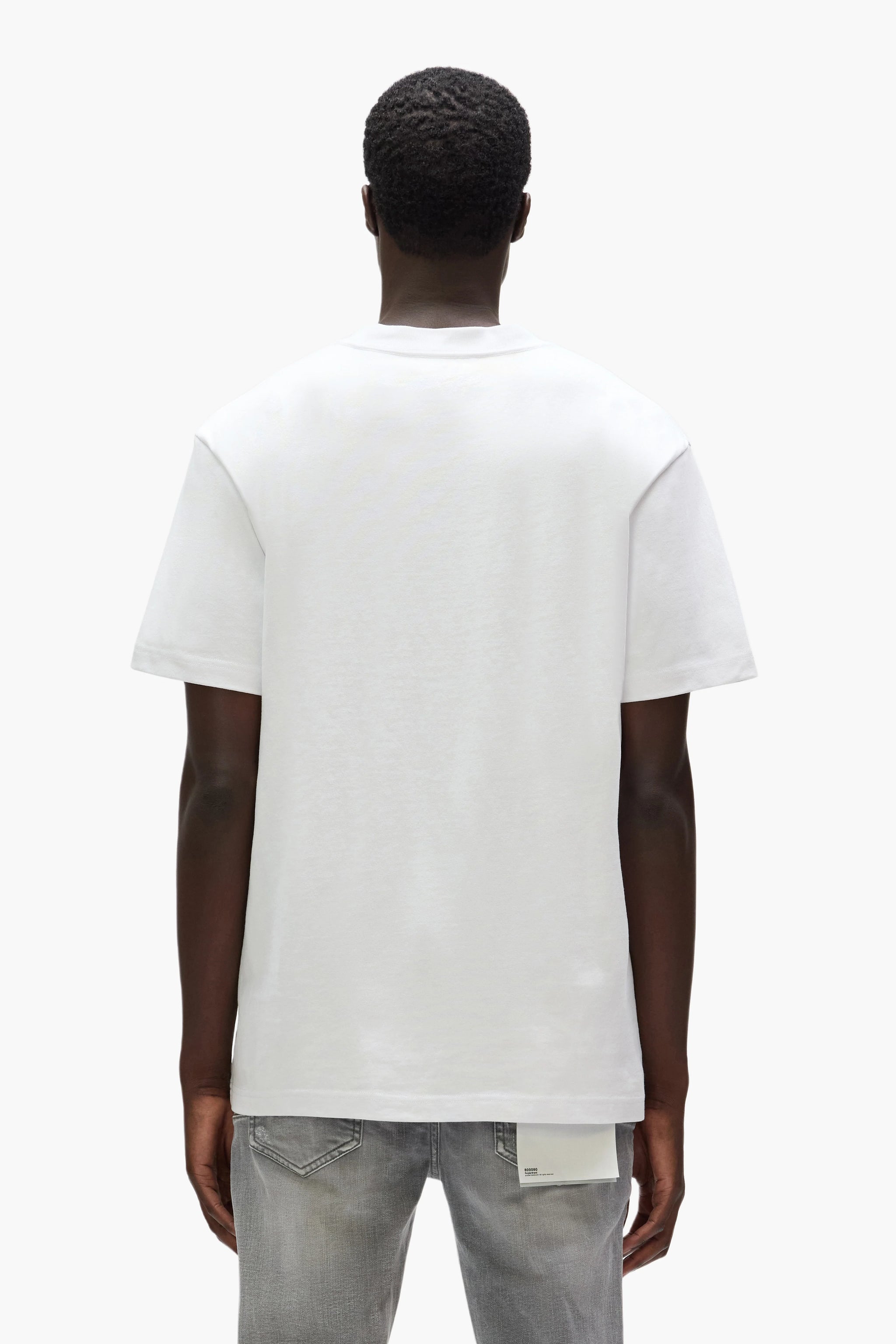 Purple Brand Barbed Tee White