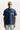 Purple Brand Painted Wordmark Tee Blue