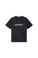 Purple Brand Taped P Tee Black