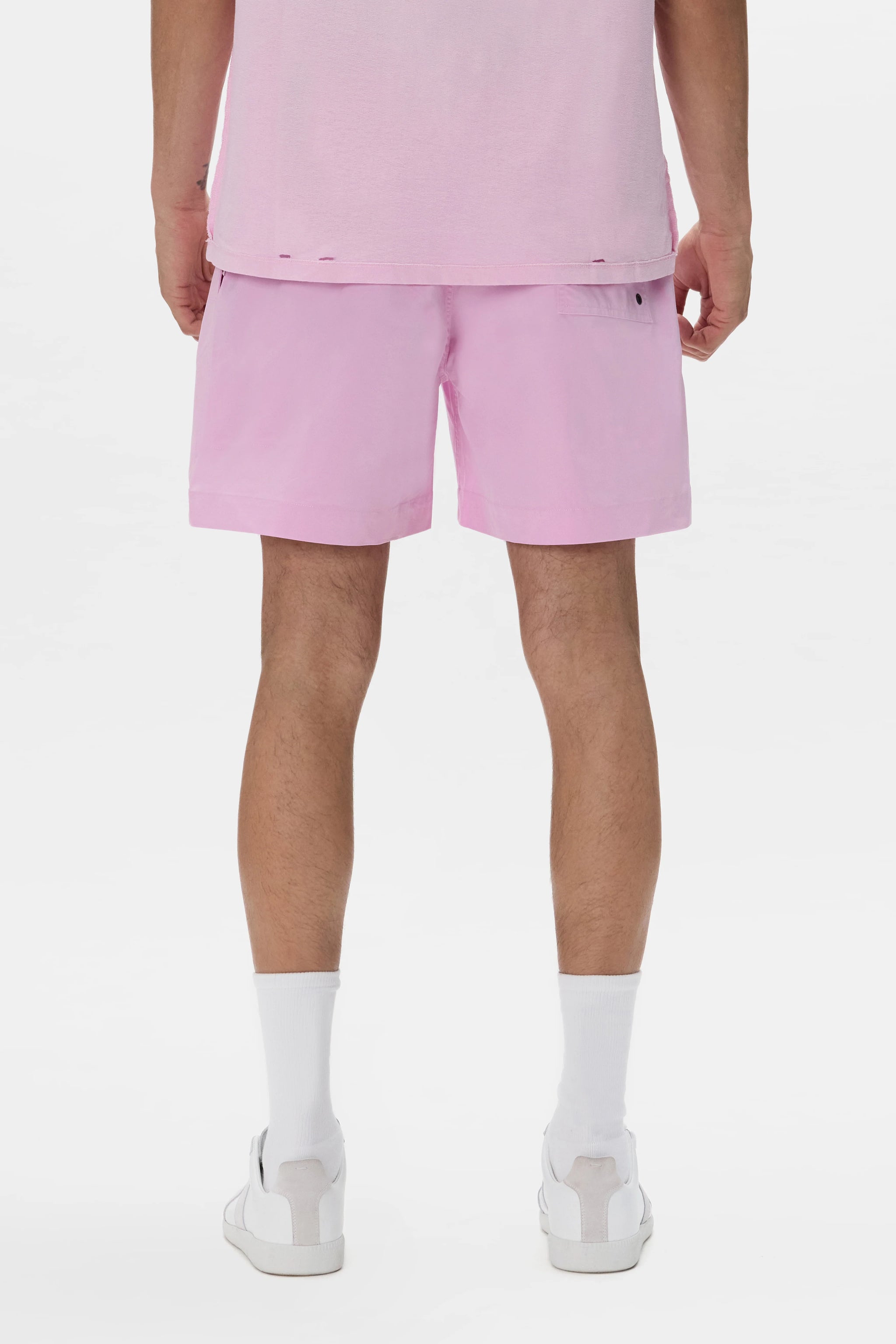 Purple Brand Slab Wordmark All Around Shorts Pink