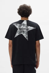 Purple Brand Men's Star Word Mark Short Set Black
