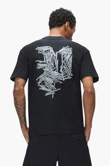 Purple Brand Textured Jersey Tee Black
